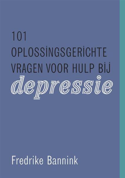 Grote foto 101 oplossingsgerichte vragen voor hulp bij depressie boeken psychologie