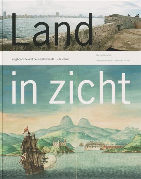 Grote foto land in zicht boeken wetenschap