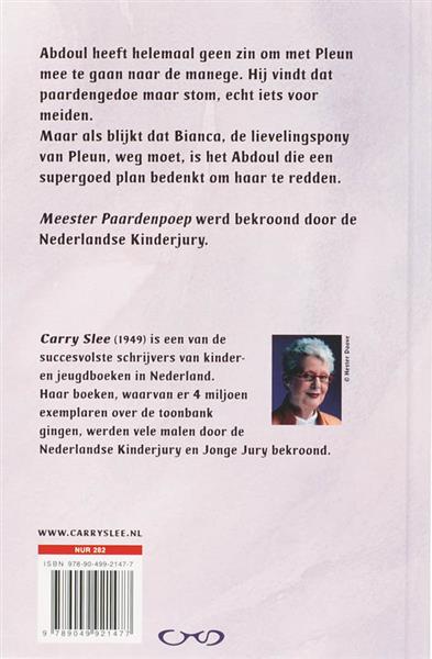 Grote foto meester paardenpoep boeken jeugd 13 jaar en ouder