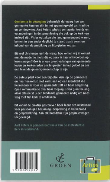 Grote foto gemeente in beweging artios reeks boeken overige boeken