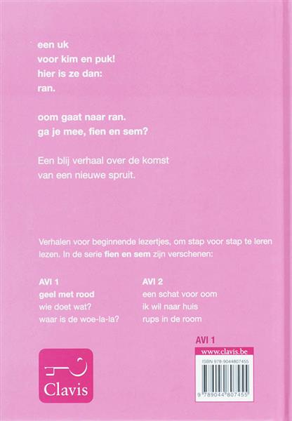 Grote foto geel met rood fien sem avi 1 boeken jeugd 13 jaar en ouder