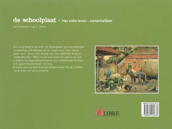 Grote foto schoolplaat het volle leven zomerhalfjaar boeken overige boeken