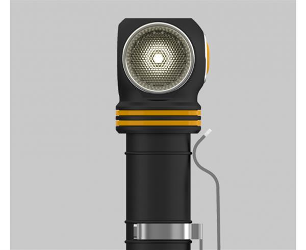 Grote foto armytek wizard elf c2 mirco usb hoofdlamp zaklamp led oplaadbaar 1023 lumen sport en fitness vissport