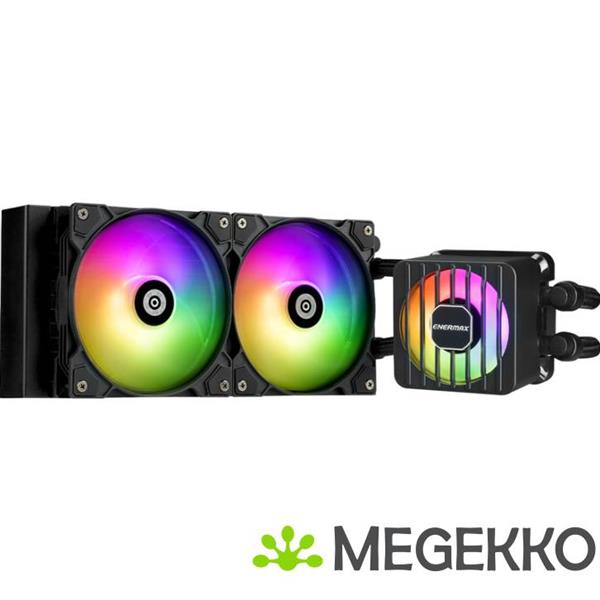 Grote foto enermax liqmaxflo 240mm rgb waterkoeler computers en software overige computers en software