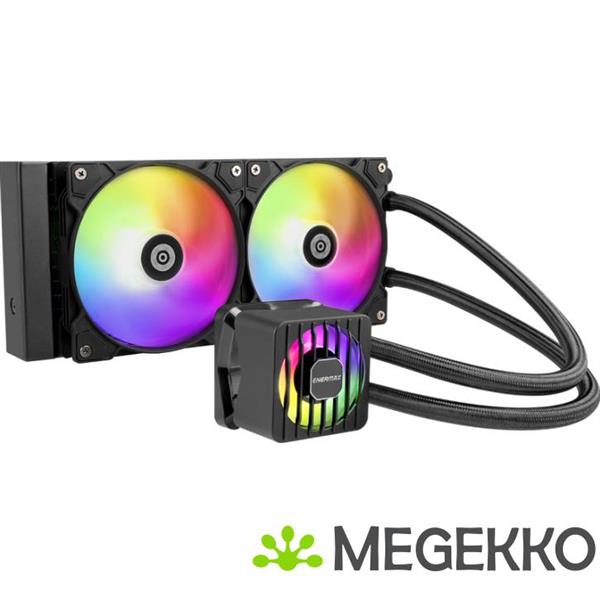 Grote foto enermax liqmaxflo 240mm rgb waterkoeler computers en software overige computers en software