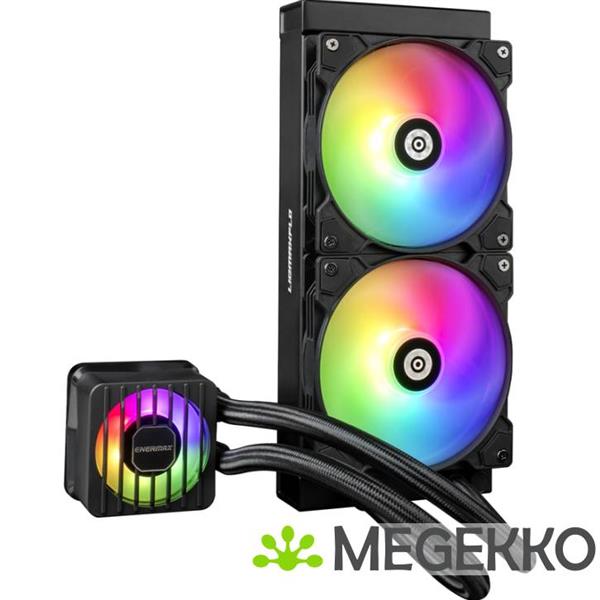 Grote foto enermax liqmaxflo 240mm rgb waterkoeler computers en software overige computers en software
