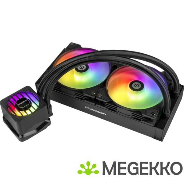 Grote foto enermax liqmaxflo 240mm rgb waterkoeler computers en software overige computers en software