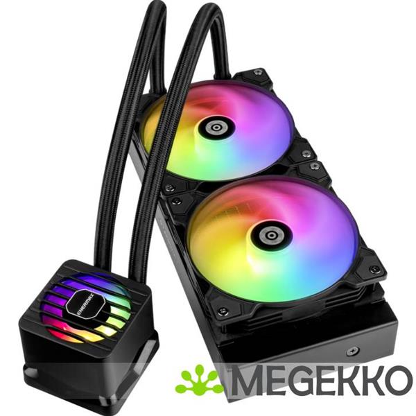 Grote foto enermax liqmaxflo 240mm rgb waterkoeler computers en software overige computers en software