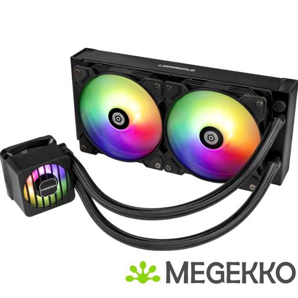 Grote foto enermax liqmaxflo 240mm rgb waterkoeler computers en software overige computers en software