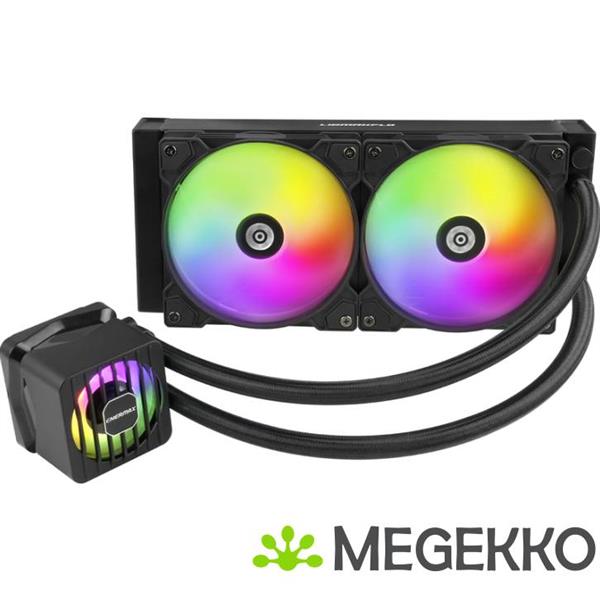 Grote foto enermax liqmaxflo 240mm rgb waterkoeler computers en software overige computers en software