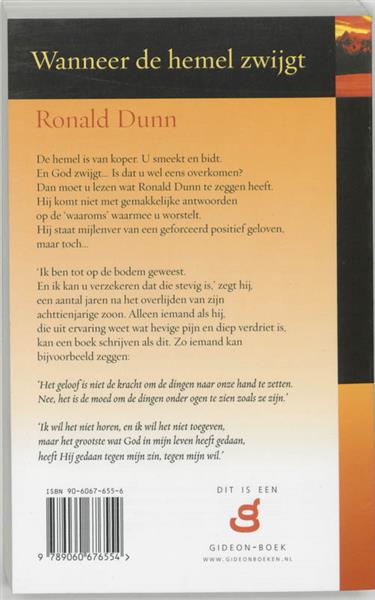 Grote foto wanneer de hemel zwijgt boeken overige boeken