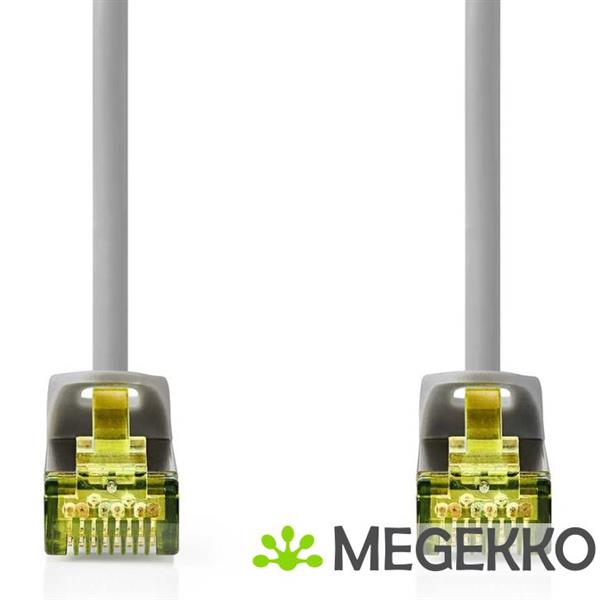 Grote foto cat 8.1 netwerkkabel s ftp rj45 male rj45 male 10.0 m rond lszh grijs label computers en software netwerkkaarten routers en switches