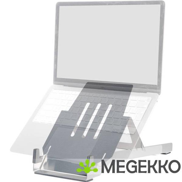 Grote foto r go tools riser laptophouder r go basic inklapbare en verstelbare laptopverhoger aluminium zilve computers en software overige computers en software