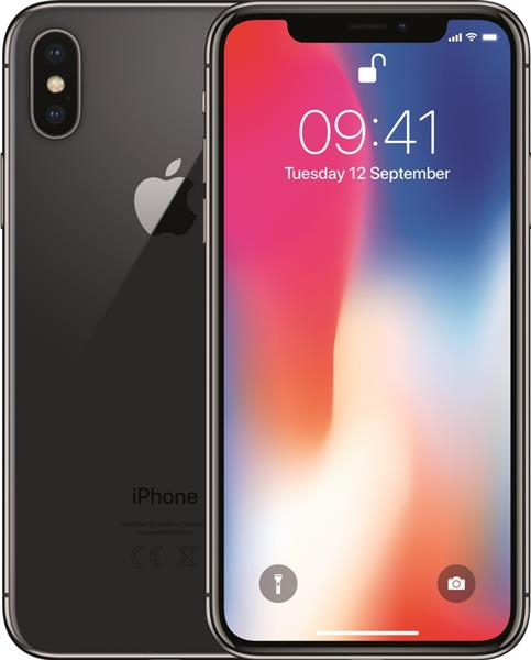 Grote foto magazijn opruiming apple iphone x 10 model 2017 64 256gb zwart garantie telecommunicatie apple iphone