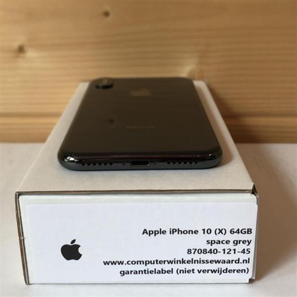 Grote foto magazijn opruiming apple iphone x 10 model 2017 64 256gb zwart garantie telecommunicatie apple iphone
