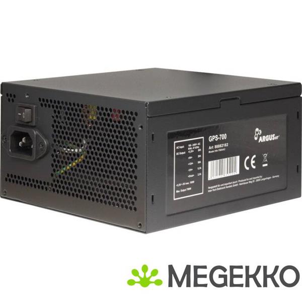 Grote foto inter tech argusnt gps 700 power supply unit 700w zwart computers en software overige