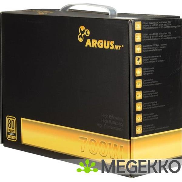 Grote foto inter tech argusnt gps 700 power supply unit 700w zwart computers en software overige