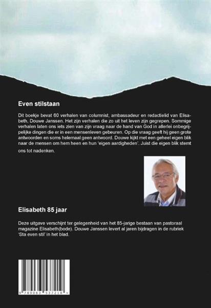Grote foto even stilstaan boeken overige boeken