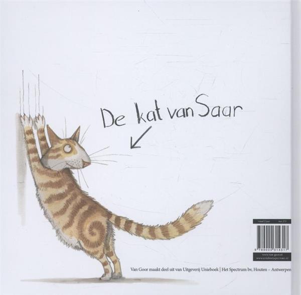 Grote foto de kat van saar boeken overige boeken