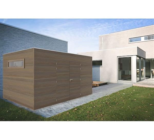 Grote foto maatwerk strak modern houten tuinhuis vik tuin en terras tuinhuisjes en blokhutten