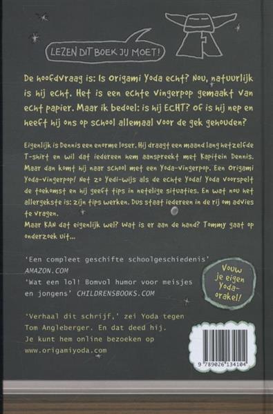 Grote foto het orakel yoda origami yoda boeken jeugd 13 jaar en ouder