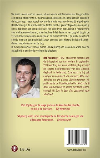 Grote foto en mijn tafelheer is plato boeken overige boeken