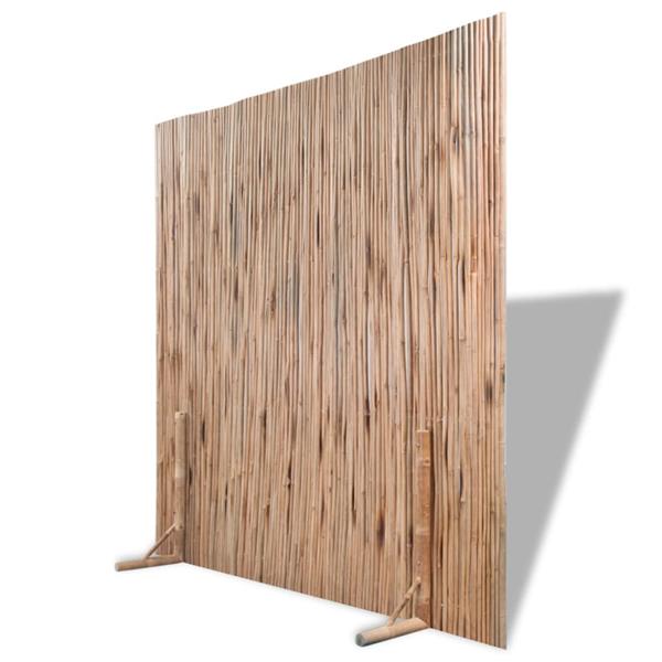 Grote foto vidaxl scherm 180x170 cm bamboe tuin en terras hekken en schuttingen