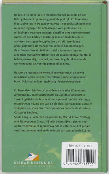 Grote foto de schoenvetertest boeken overige boeken