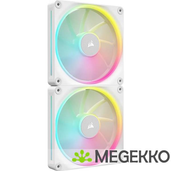 Grote foto corsair icue link lx140 rgb whiter dual pack computers en software overige computers en software