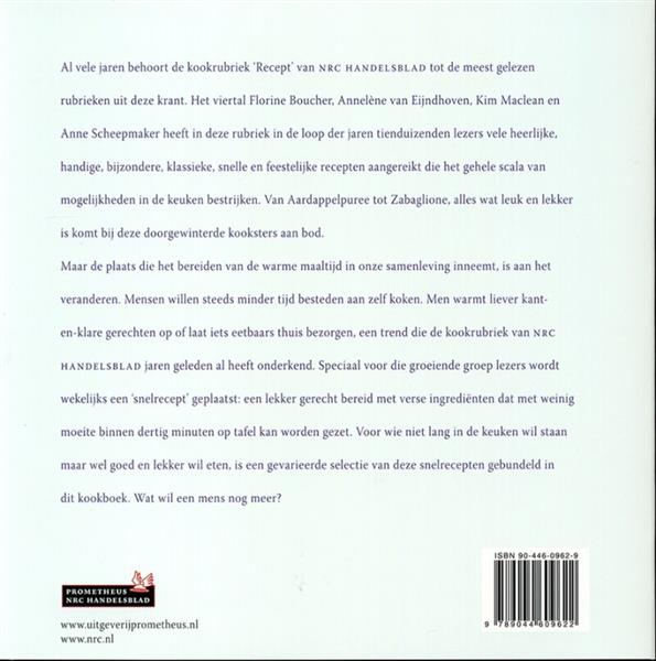 Grote foto de snelle keuken boeken kookboeken