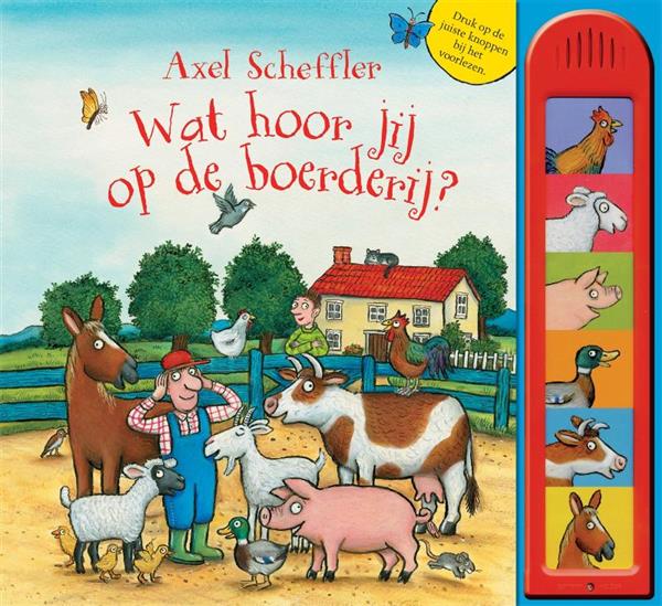 Grote foto wat hoor jij op de boerderij boeken overige boeken
