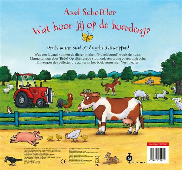Grote foto wat hoor jij op de boerderij boeken overige boeken