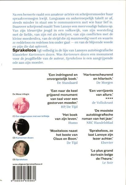 Grote foto sprakeloos de wase trilogie boeken overige boeken
