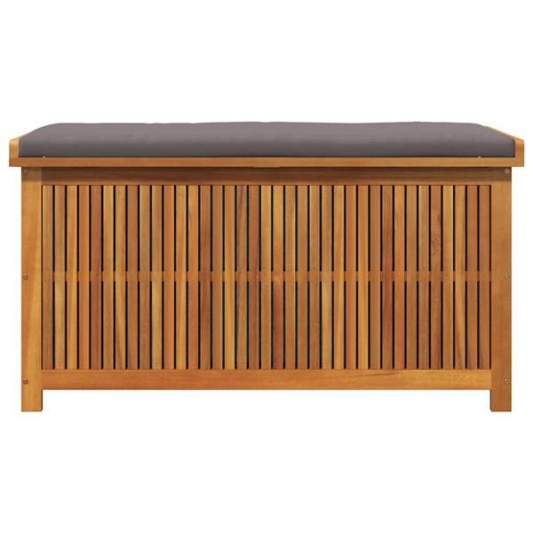 Grote foto vidaxl opbergbox voor buiten 113x50x60 5 cm massief acaciahout tuin en terras overige tuin en terras