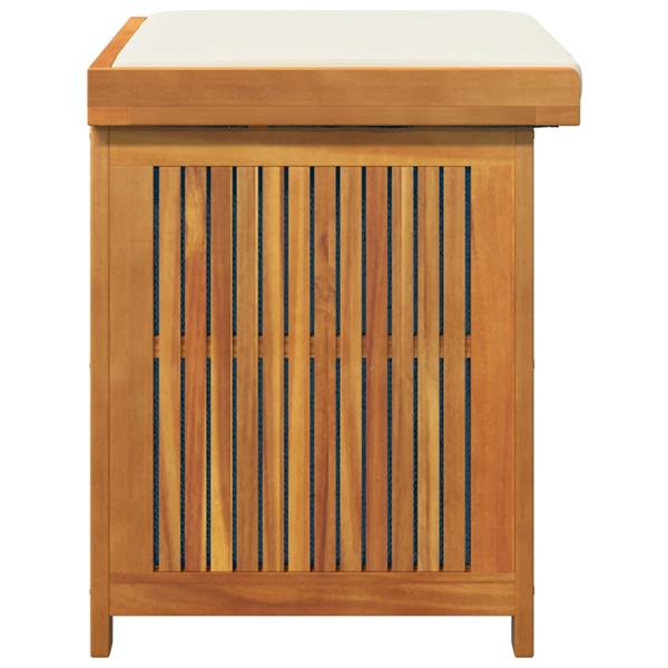 Grote foto vidaxl kussenbox voor buiten 60x50x61 cm massief acaciahout tuin en terras overige tuin en terras