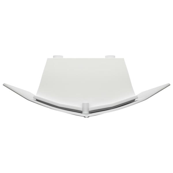 Grote foto vidaxl sierlijke rvs wandlamp met bewegingssensor tuin en terras verlichting