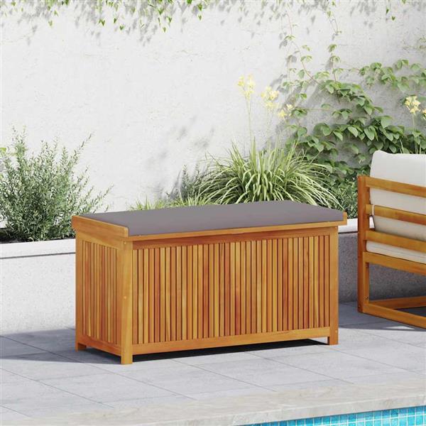 Grote foto vidaxl opbergbox voor buiten 113x50x60 5 cm massief acaciahout tuin en terras overige tuin en terras
