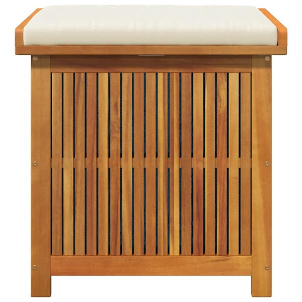 Grote foto vidaxl kussenbox voor buiten 60x50x61 cm massief acaciahout tuin en terras overige tuin en terras