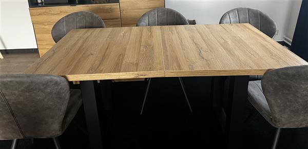 Grote foto eettafel met 6 stoelen huis en inrichting eettafels