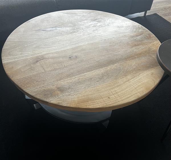 Grote foto ronde tafel 90cm huis en inrichting salontafels