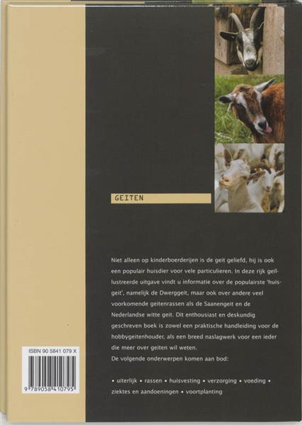 Grote foto geiten. aanschaf verzorging voeding boeken hobby en vrije tijd