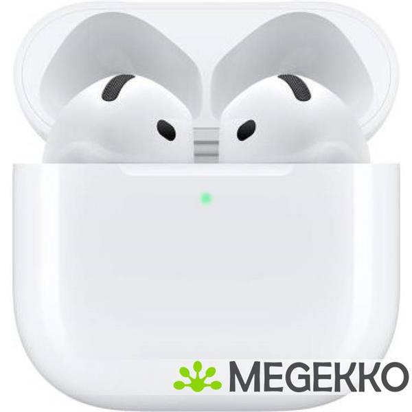 Grote foto apple airpods 4e generatie met actieve ruisonderdrukking in ear kleur wit audio tv en foto koptelefoons