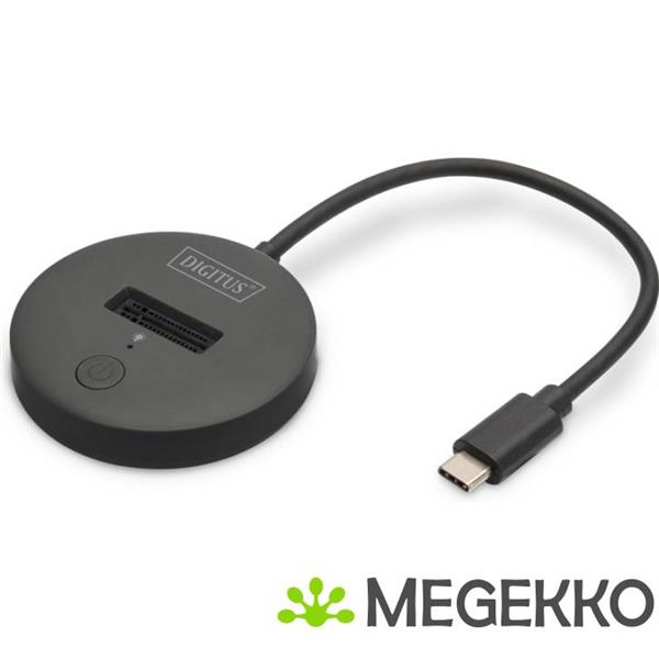 Grote foto digitus da 71547 usb c 3.2 dock voor m.2 nvme ssd computers en software harde schijven