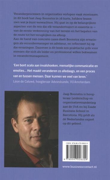 Grote foto verandermanagement in 28 lessen boeken overige boeken
