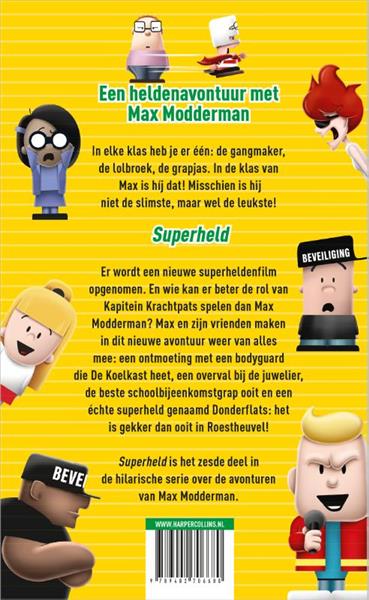 Grote foto superheld max modderman 6 boeken jeugd 13 jaar en ouder