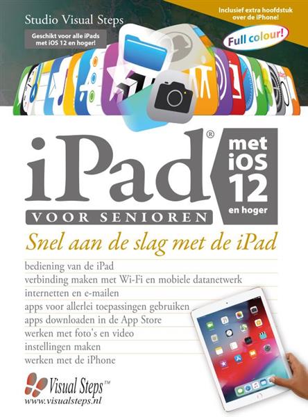 Grote foto ipad voor senioren met ios 12 boeken informatica computer
