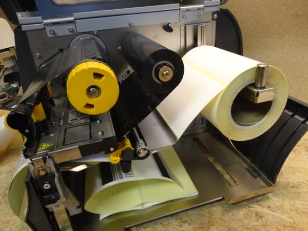 Grote foto zebra zt420 thermal transfer label printer 300dpi network computers en software printers