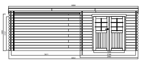 Grote foto nieuw goedkoop modern tuinhuis rohan s8369 tuin en terras tuinhuisjes en blokhutten
