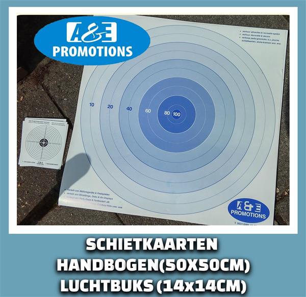 Grote foto boogschiet sets verhuur blazoenkaart sport en fitness overige sport en fitness