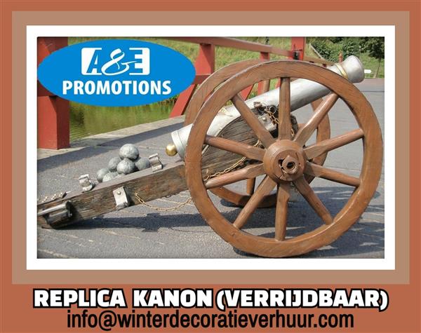 Grote foto kanon replica verhuur romeinse rijk props genk diversen versiering